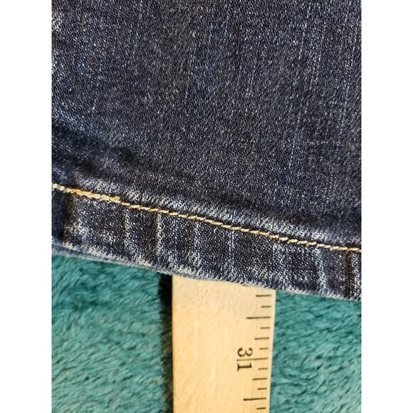 Banana Republic Jeans Sz 10 Womens Blue Stretch Pants Mid Rise Classic Skinny - Picture 8 of 12